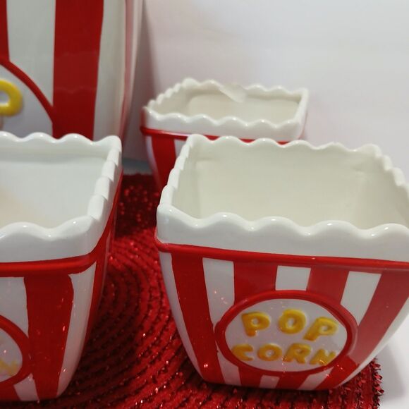 ALCO ceramic popcorn bowls - Picture 3 of 6